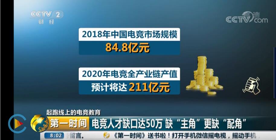 電競行業(yè)50萬個崗位缺口，“職”等你來！