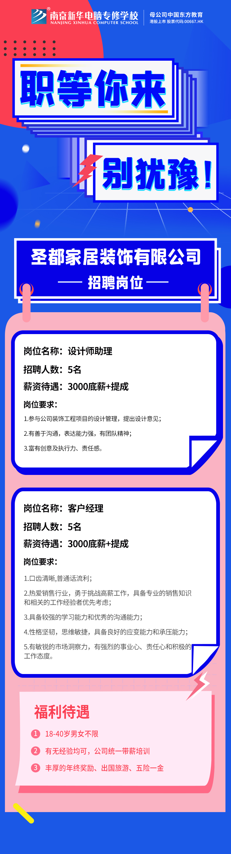 招賢納士，“職”等你來！